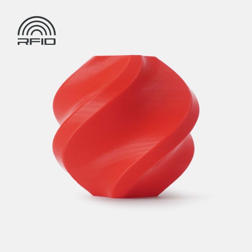 BAMBU LAB - PLA Basic - Color : Red (10200) - med Spool