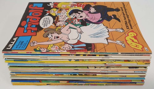 Lilla Fridolf nr 1-11, 13-26 1979 / VG till VF/NM / många i toppskick