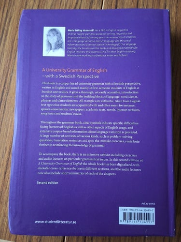 A University Grammar of English with a Swedish Perspective, Maria Estling