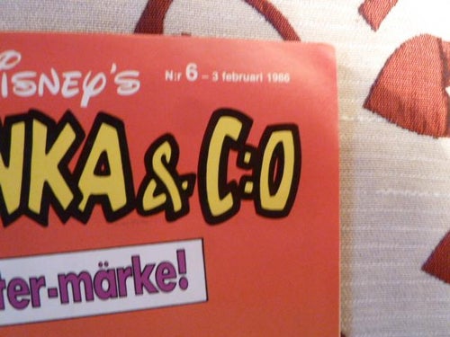 KALLE ANKA & C:O NR06, 03/02/1986,