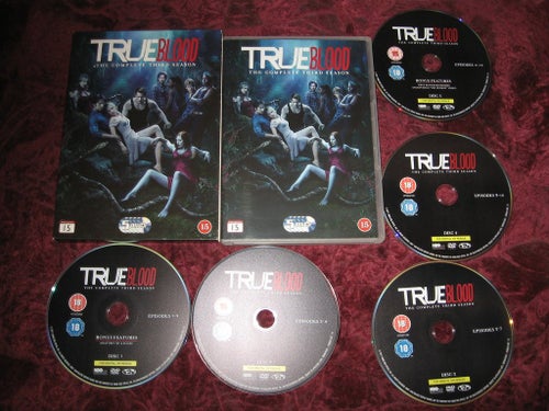 TRUE BLOOD SÄSONG 3 (ALEXANDER SKARSGÅRD,ANNA PAQUIN) 5-DISC DVD