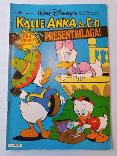 Kalle Anka & Co nr 25 från 1980