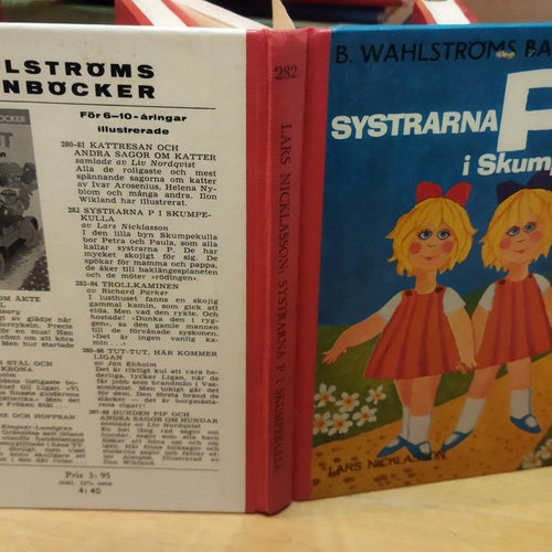 Systrarna i Skumpekulla - Lars Nicklasson. bok, Wahlströms 282