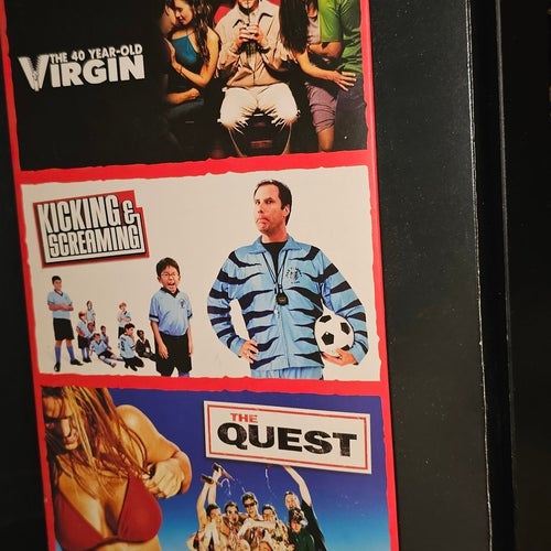 40 Year Old Virgin/Kicking & Screaming/The Quest - DVD Box Set