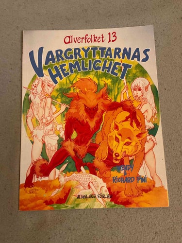 Alverfolket vol 13 - svenska graphic novel comic serie seriealbum elfquest
