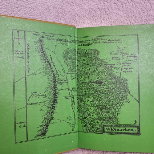 Bilbo En Hobbits Äventyr Bok av J.R.R. Tolkien Rabén & Sjögren 1985