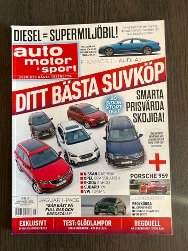 Tidningen Auto Motor & Sport Nr 5, 2018