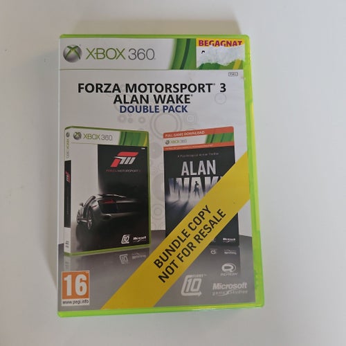 Forza Motorsport 3 Alan Wake Double Pack Xbox 360