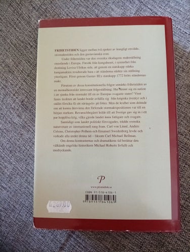 Sverige under frihetstiden 1719-1772 av Michael Roberts