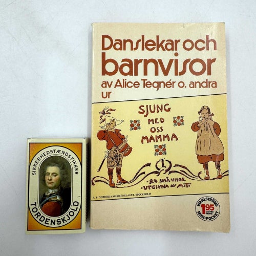 Danslekar och barnvisor (20 st) av Alice Tegnér o. andra ur Sjung med oss mamma