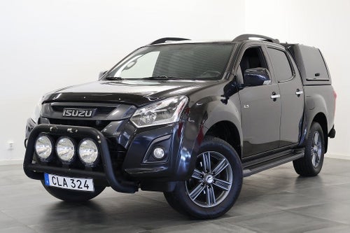 Isuzu D-Max Crew Cab 1.9 4WD / Kåpa / V-Hjul / MOMS / Drag / M-Värm