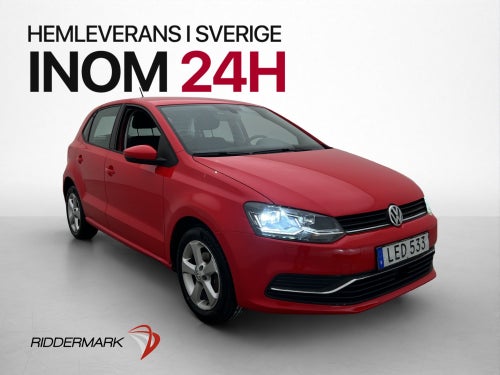 Volkswagen Polo 1.2 TSI 90hk Base 1-Brukare Bluetooth AC