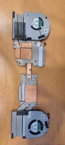 Dell Precision 7560 CPU Graphics Cooling Heatsink Fan Assembly gdb55-pq