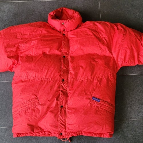 ajak Sport Norway röd dunjacka XL