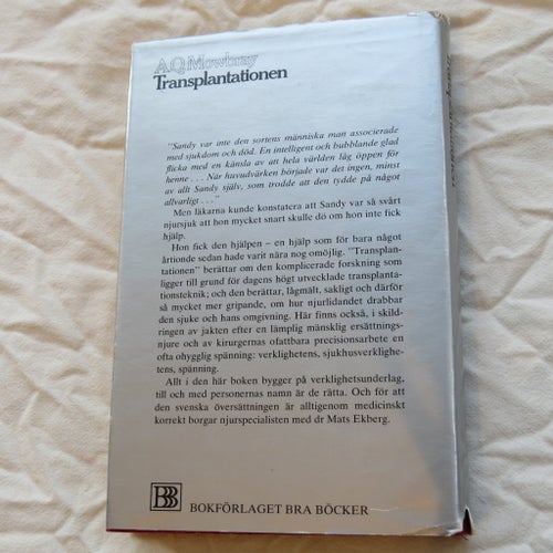 Transplantationen av A.Q. Mowbray, 1974