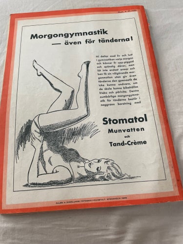Tidningen Husmodern nr 25, 1932