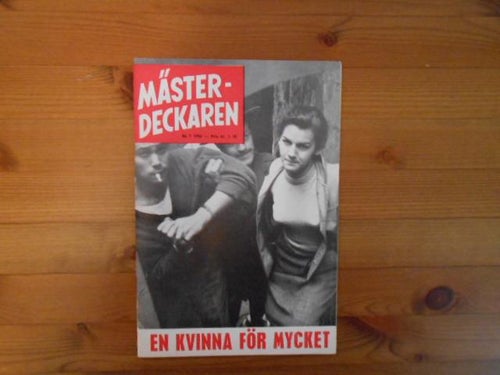 Mäster Deckaren nr 7 1956 brott och mordhistorier
