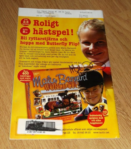 Min Häst tidning nr 1 2008 hästtidning hästar barn tonår häst tjej tidning