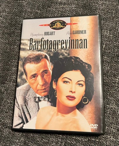 BARFOTAGREVINNAN (THE BARE FOOT COUNTESSA 1954) SVENSK UTGÅVA MKT FIN!