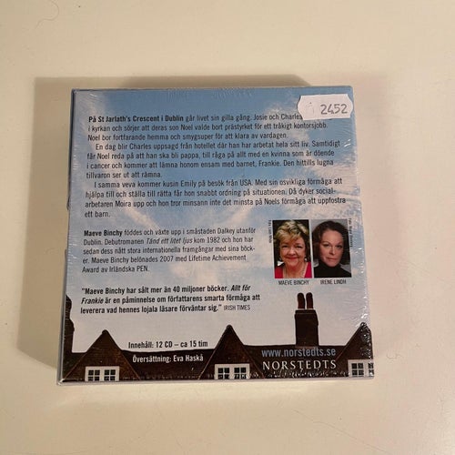 Inplastad Ljudbok på CD - Maeve Binchy - allt för Frankie