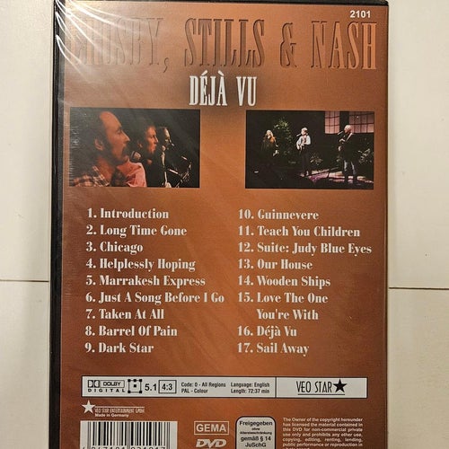 Crosby, Stills & Nash - Deja Vu - FINT SKICK!