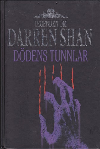 Legenden Om Darren Shan del 3 / Dödens Tunnlar / Kartonnage / Fint skick