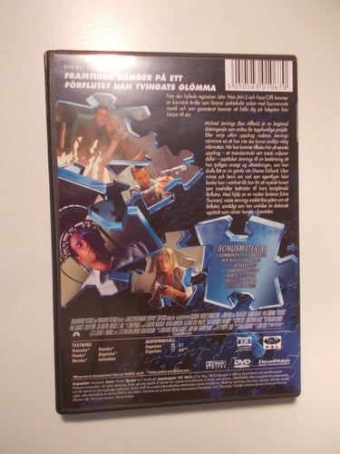 PAYCHECK (2003) Svensk DVD Uma Thurman John Woo