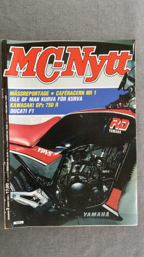 MC-Nytt nr 3 1985: Kawasaki GPz 750 R, Dresda Triton, Ducati 750 F1