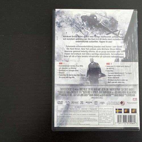 Die Hard 4.0 Yippee-Ki-Yay Edition DVD