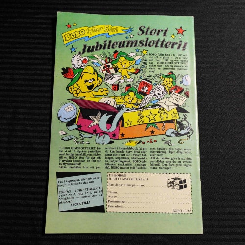 Bobo - 1983 - NR 10 - Bobo i myrvärlden