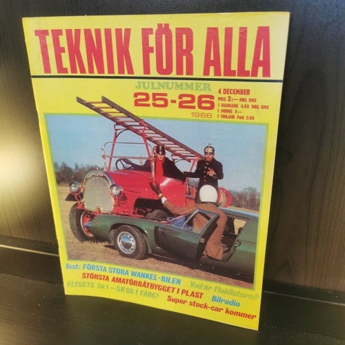 Teknik För Alla Julnummer 25-26 1968