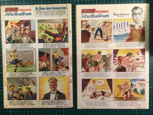 Rekord Magasinet Idrottsalbum och All Sport tidningar