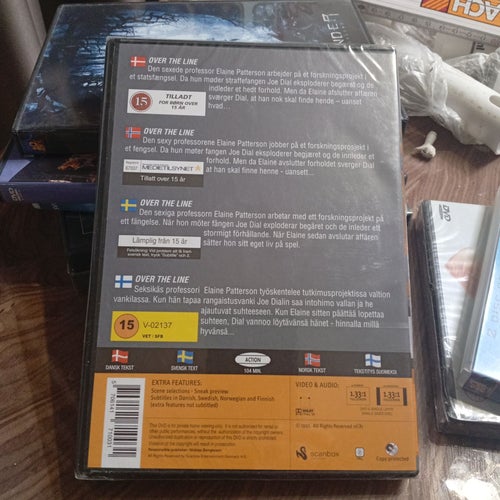 Men of Action: Over The Line (DVD) ny inplastade