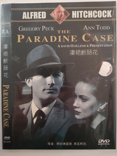 Paradine Case (1947) Alfred Hitchcock med Gregory Peck och Alida Valli