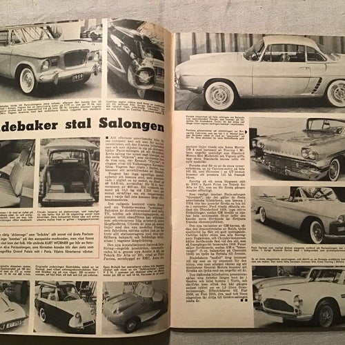 TEKNIK FÖR ALLA NR 22 1958 STUDEBAKER,KAMRA,ZEIAS,, FILMKAMERA, OPEL CARAVAN