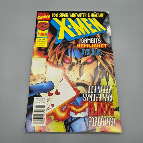 X-Men 1999 Nr 1 - Serietidning Marvel Comics
