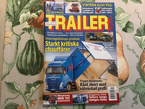 TRAILER NR 4 2018 EL MERCAN,TULLENS RÖNTGEN,MAN TGS,ÄLANDSBRO,BJÄNNSJÖ,BMR AB