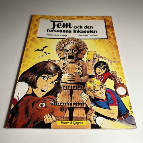 Fem och den försvunna Inkasolen, toppex! NM