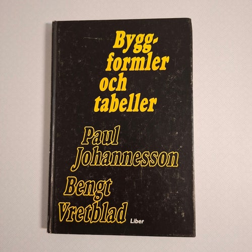 Byggformler och tabeller