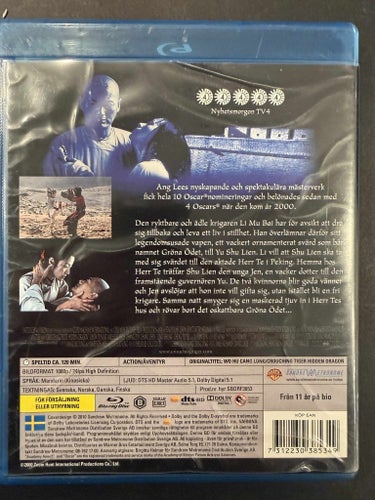 Crouching Tiger Hidden Dragon (Blu-Ray)
