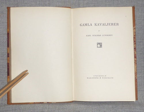Karl Hjalmar Lundgren - Gamla kavaljerer