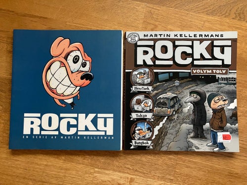 Rocky Volym Ett och Tolv av Martin Kellerman, 1999 och 2013