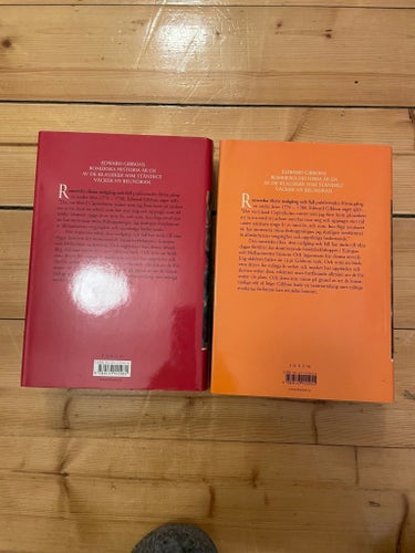 Romerska rikets nedgång och fall, Edward Gibbon, okänt publiceringsår
