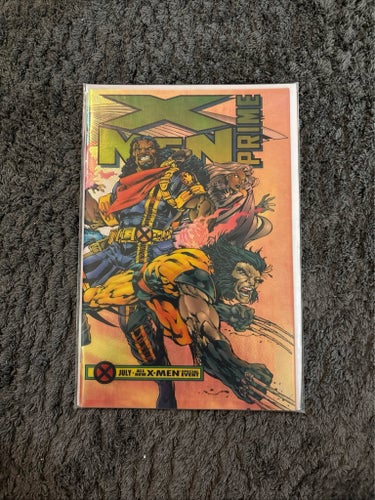 X-Men:Prime,chromium foil cover, 1995