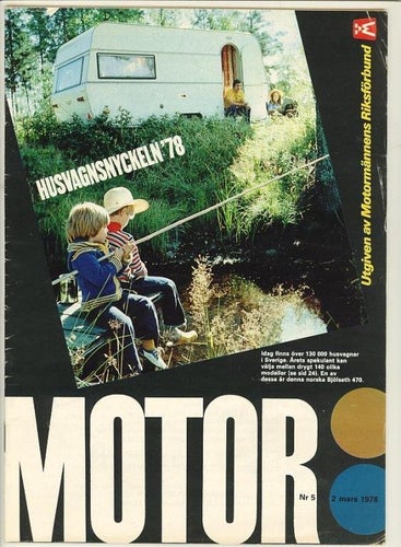Motor 1978 nr 5. Ford Capri - Ford Transit.