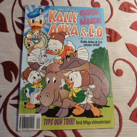 KALLE ANKA & C:O NR40, 04/10/1993,