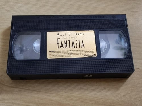Fantasia (VHS) EX RENTAL- Hyrfilm DISNEY