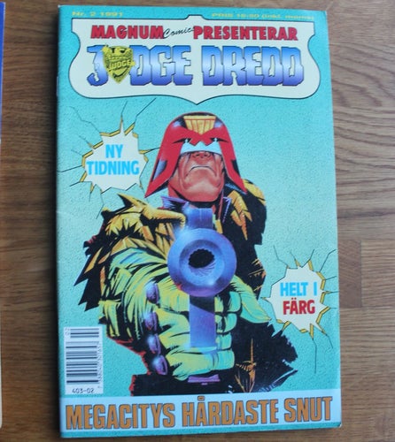 Judge Dredd 1991 NR 2