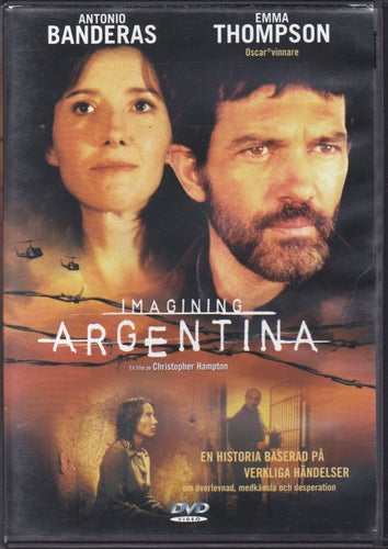 DVD / Imagining Argentina / Antonio Banderas, Emma Thompson / Nära Nyskick