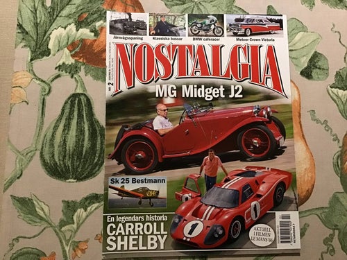 NOSTALGIA NR 2 2020 CARROLL SHELBY,MG,BUCKER FLYG,BMW R75,CROWN VICTORIA